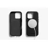 Custodia in pelle Bellroy con portafoglio magnetico per iPhone 16 Pro, nero