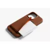 Bellroy Custodia in pelle con portafoglio magnetico per iPhone 16 Pro Max, marrone