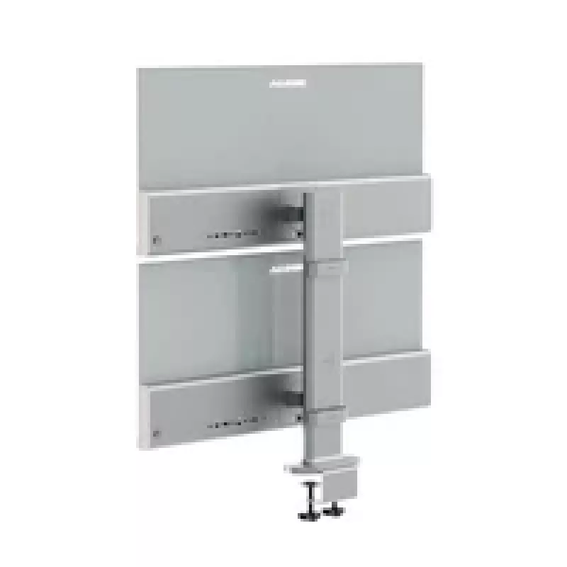 ALOGIC Elevate 34 Supporto verticale doppio per monitor Silver