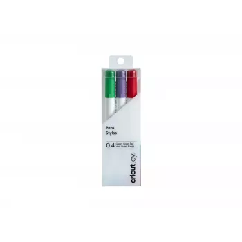Cricut Fine Point Pens 0,4 mm, colori misti, inchiostro a base acqua, confezione da 20 (2007077)