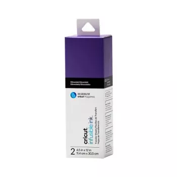 CRICUT Infusible Ink fogli transfer 11,4 x 30,5 cm ultraviolet (2 fogli)