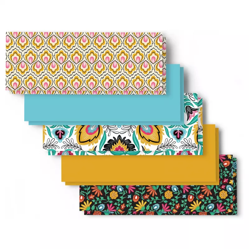 CRICUT Joy carta deluxe adesiva 11,5x30 cm 10 fogli By Design