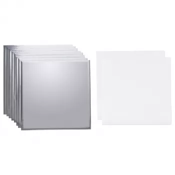 Cricut foglio vinile transfer 30,5 cm x 30,5 cm argento metallizzato lucido