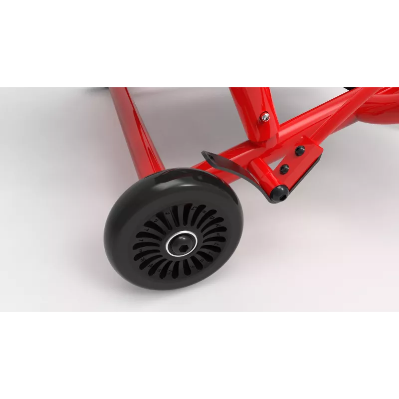 EzyRoller Classic go-kart a pedali per bambini 3-12 anni rosso