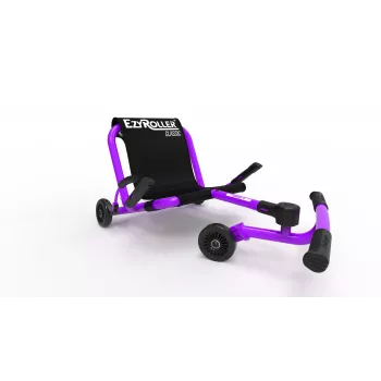 EzyRoller Classic go-kart a pedali per bambini 3-12 anni viola