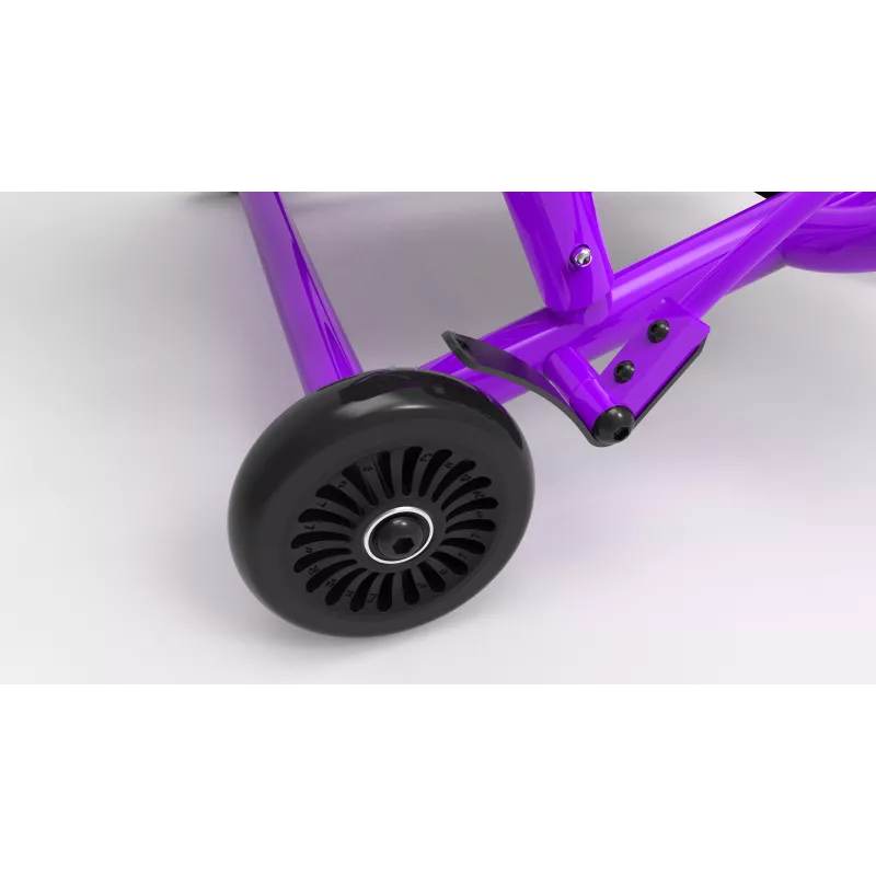 EzyRoller Classic go-kart a pedali per bambini 3-12 anni viola