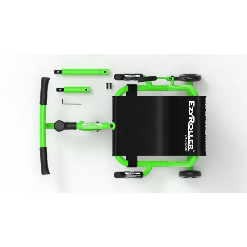 EzyRoller Classic Light Green giocattolo da cavalcare per bambini 3-12 anni