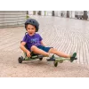 EzyRoller Classic go-kart a pedali per bambini 3-12 anni, nero