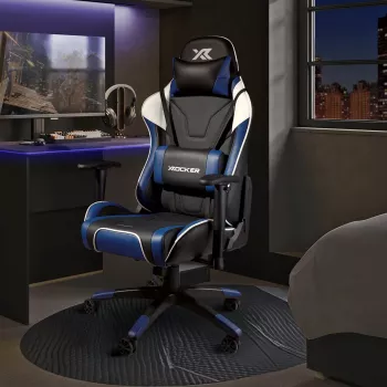 X Rocker Agility eSports sedia da gaming blu/nero