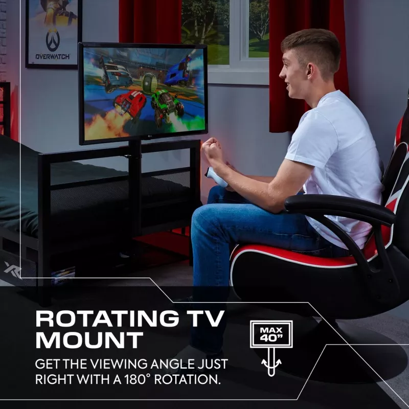 XROCKER letto singolo gaming nero