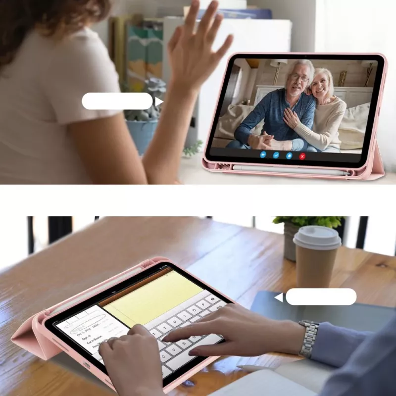 TECH-PROTECT SC PEN iPad 10.9 2022 custodia folio rosa