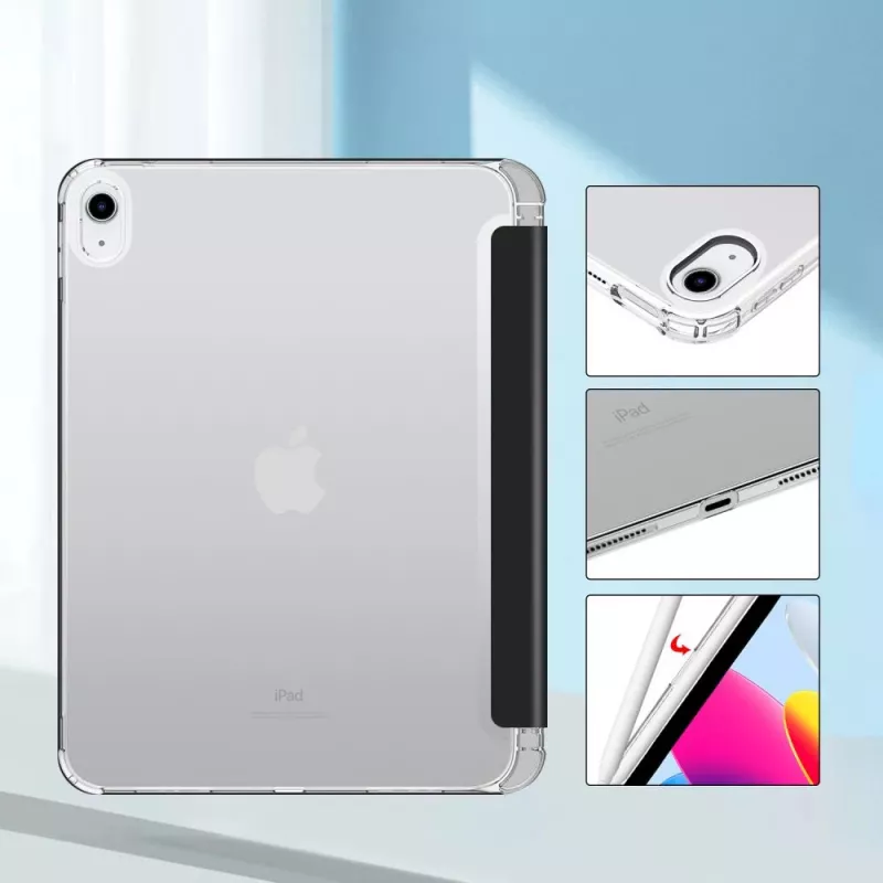 Tech-Protect SC Pen Hybrid custodia per iPad 10.9 (2022) / iPad 11 (2025), nero