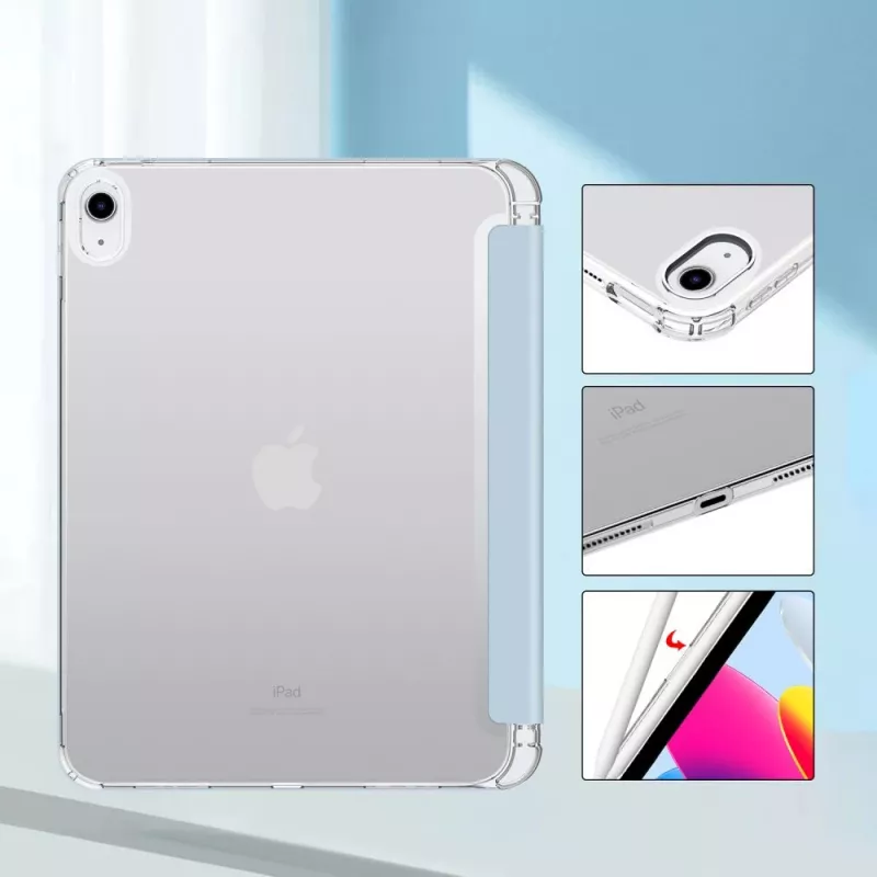 Tech-Protect SC Pen custodia folio ibrida per iPad 10.9 2022 - azzurro