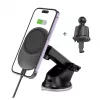 TECH-PROTECT MM15W-V1 Supporto Magnetico MagSafe per Cruscotto e Bocchetta Auto, Caricatore Wireless 15W nero