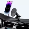 TECH-PROTECT MM15W-V1 Supporto Magnetico MagSafe per Cruscotto e Bocchetta Auto, Caricatore Wireless 15W nero