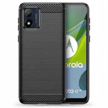 TECH-PROTECT Case per Motorola Moto E13 TPU Carbon Black