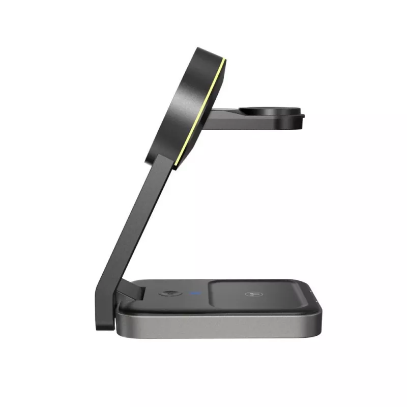 TECH-PROTECT QI15W-A28 caricabatterie wireless magnetico MagSafe 3IN1 nero