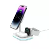 TECH-PROTECT QI15W-A27 caricabatterie wireless magnetico MagSafe 3IN1 bianco