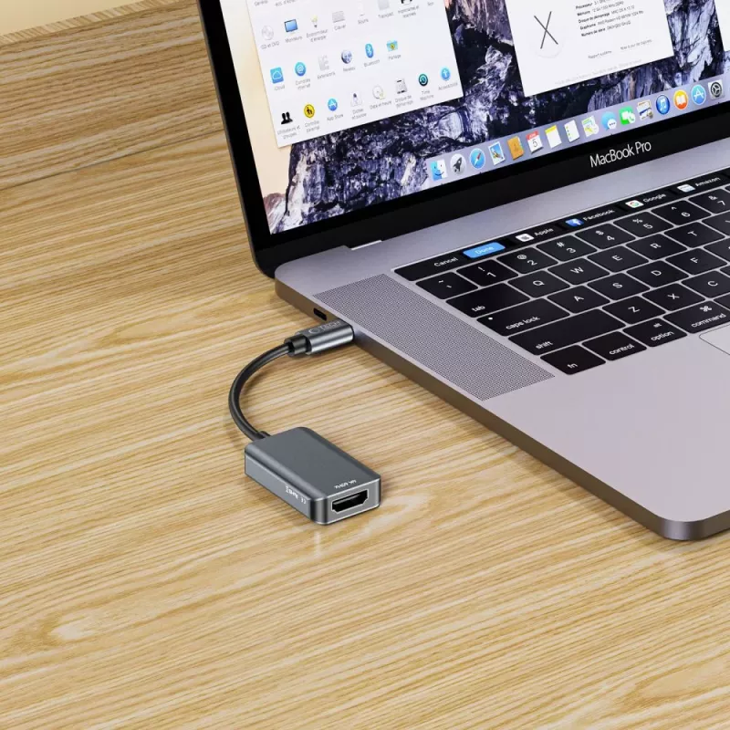 TECH-PROTECT ULTRABOOST Adattatore USB-C a HDMI 4K 60Hz nero