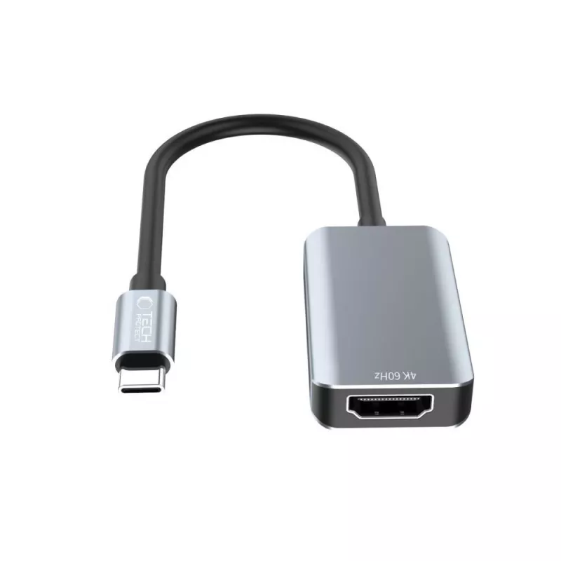 TECH-PROTECT ULTRABOOST Adattatore USB-C a HDMI 4K 60Hz nero