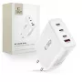 Tech-Protect NC100W-GAN caricatore da parete GaN 4-PORT bianco 100W USB-C USB-A
