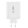 Tech-Protect NC100W-GAN caricatore da parete GaN 4-PORT bianco 100W USB-C USB-A