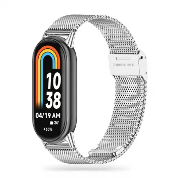 TECH-PROTECT Cinturino Milanese per Xiaomi Smart Band 8 / 9 / NFC - argento