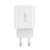 Tech-Protect NC30W Caricatore USB-C 3 Porte nero 30W
