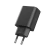 Tech-Protect NC30W Caricatore USB-C 3 Porte nero 30W