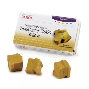 Xerox originale Solid Ink Stick giallo confezione da 3 (3400 pagine) 108R00662