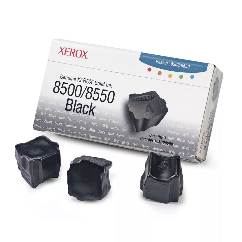 Xerox Phaser 8500/8550 stick inchiostro solido nero - resa standard - 1 confezione