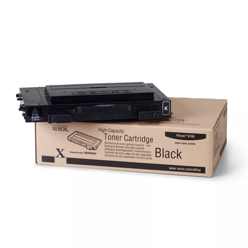 Xerox Phaser 6100 cartuccia toner nera alta capacità (OEM, 5.000 pagine)