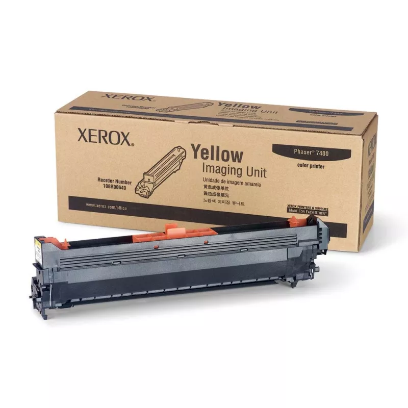 Unità di imaging originale giallo Xerox 30.000 pagine per Phaser 7400 Serie (108R00649)