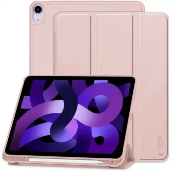Tech-Protect SC custodia con penna per iPad Air 10.9 4/5 (2020-2022) / 11 6/7/8 (2024-2026), rosa