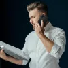 TECH-PROTECT custodia portafoglio per Realme 9 Pro, nero