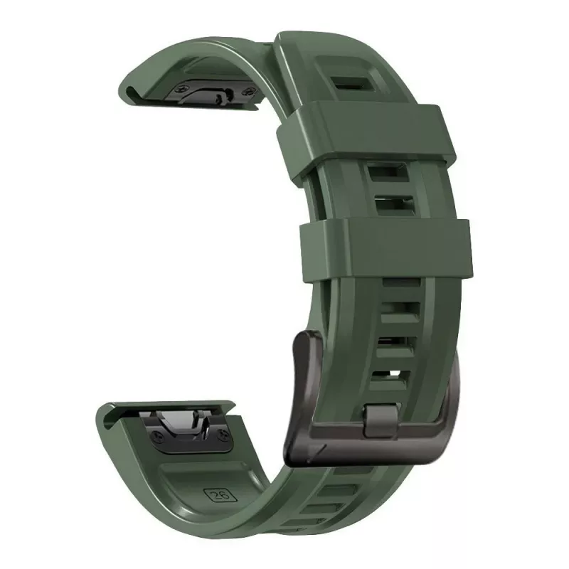 TECH-PROTECT ICONBAND cinturino in silicone Garmin Fenix 5 / 6 / 6 Pro / 7 verde militare