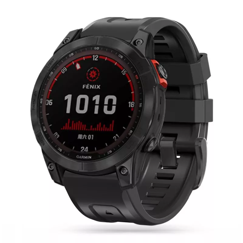 Tech-Protect Iconband per Garmin Fenix 3 / 5X / 3HR / 5X Plus / 6X / 6X Pro / 7X nero