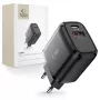 TECH-PROTECT C20W caricatore da rete 2 porte PD20W/QC3.0 nero