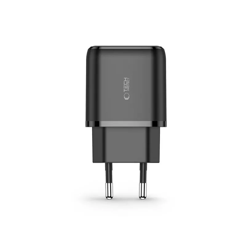 TECH-PROTECT C20W caricatore da rete 2 porte PD20W/QC3.0 nero