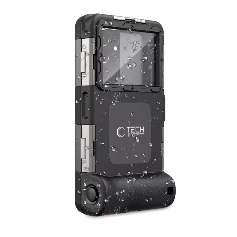 TECH-PROTECT IPX8 custodia impermeabile universale per immersioni nero