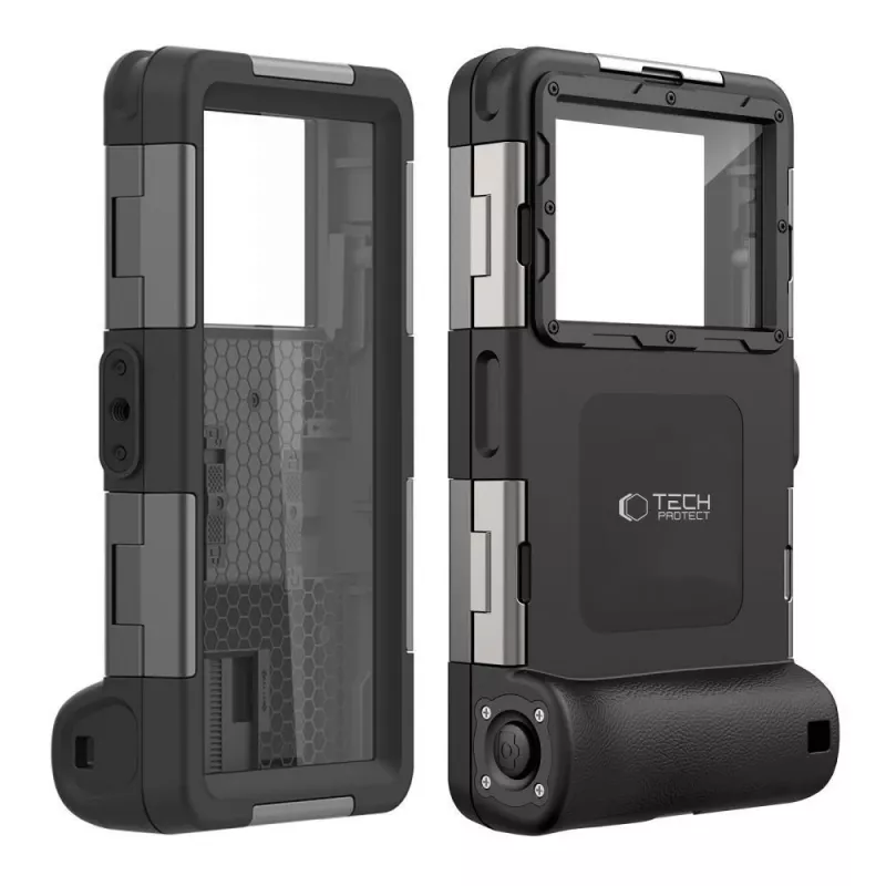 TECH-PROTECT IPX8 custodia impermeabile universale per immersioni nero