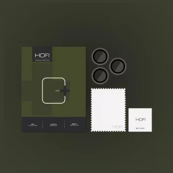 HOFI CamRing Pro+ protezione per obiettivo fotocamera per iPhone 14 Pro / 14 Pro Max, nero