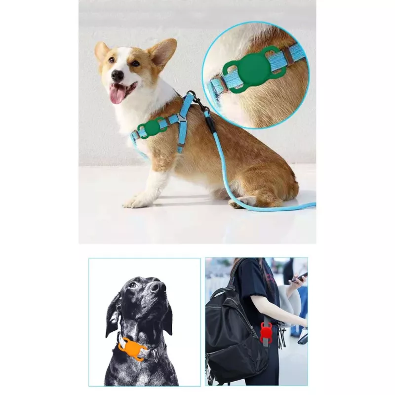 TECH-PROTECT SMOOTH PER PET APPLE AIRTAG NERO