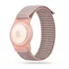 TECH-PROTECT Nylon per bambini Apple AirTag rosa