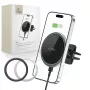TECH-PROTECT A2 supporto auto magnetico MagSafe per bocchetta di aerazione con caricatore wireless 15W nero