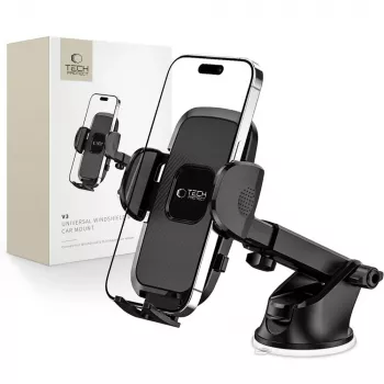 TECH-PROTECT V3 supporto universale per auto per parabrezza e cruscotto nero