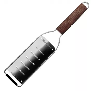 Microplane grattugia grossa - manico nero, lama in acciaio inox