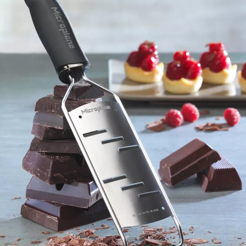 Microplane grattugia Gourmet large shaver nera
