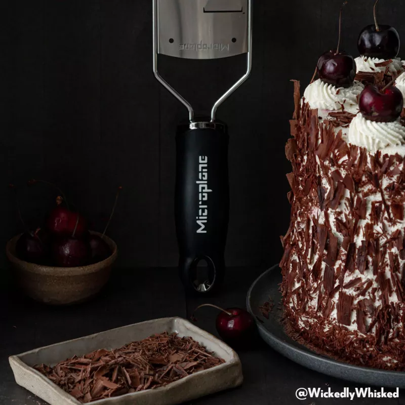 Microplane grattugia Gourmet large shaver nera