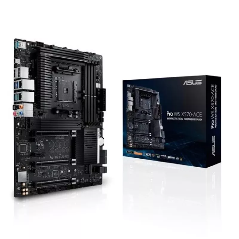 ASUS Pro WS X570-ACE Scheda madre Workstation - AMD AM4 - DDR4 - ATX - Dual Gigabit LAN
